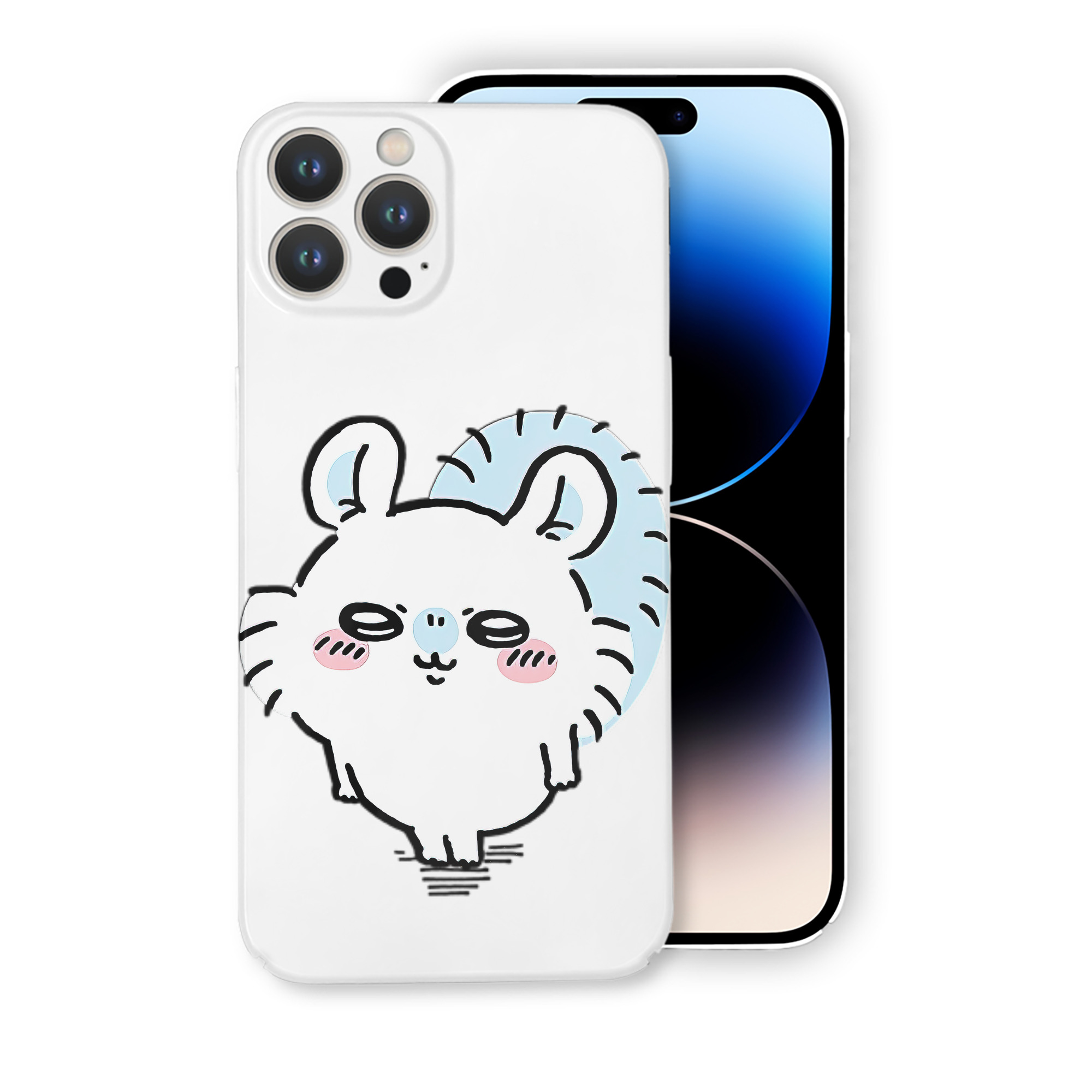 （画像用） ちいかわ モモンガ Chii-kawa Momonga 【iPhone 14シリーズ対応】ハードケース